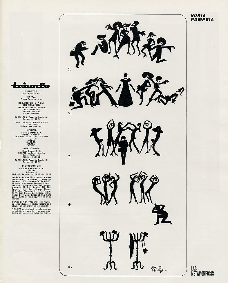 Metamorfosis. Revista "Triunfo" nº 309, 4 de mayo 1968