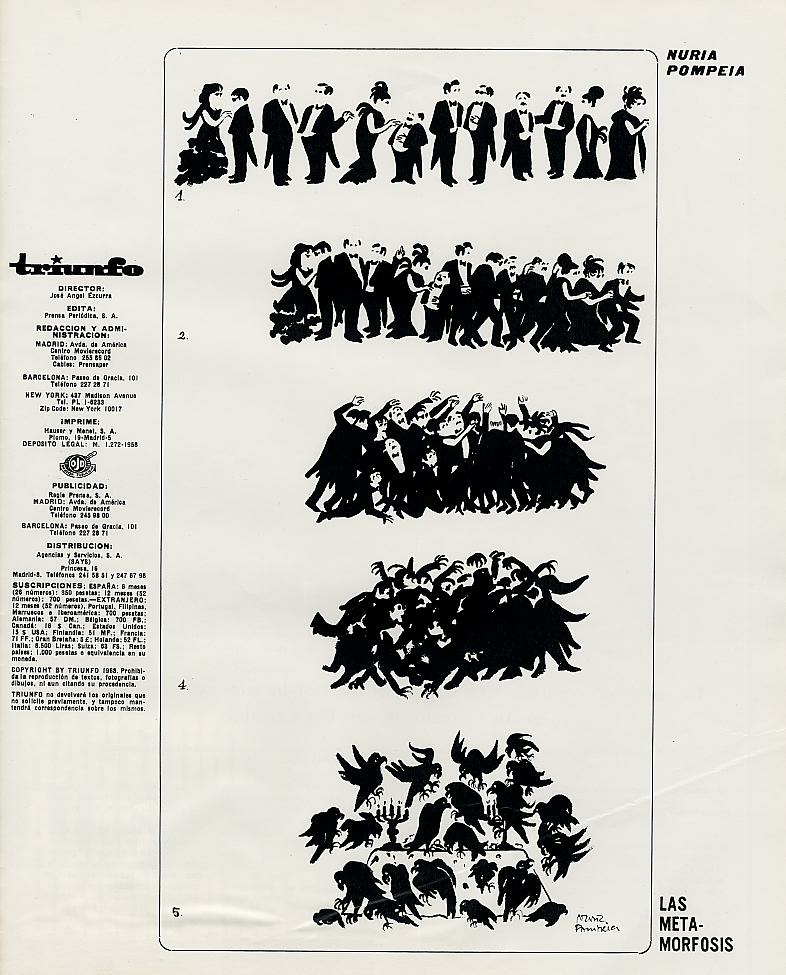Metamorfosis. Revista "Triunfo" nº 313, 1 de junio 1968